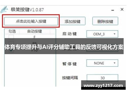 体育专项提升与AI评分辅助工具的反馈可视化方案